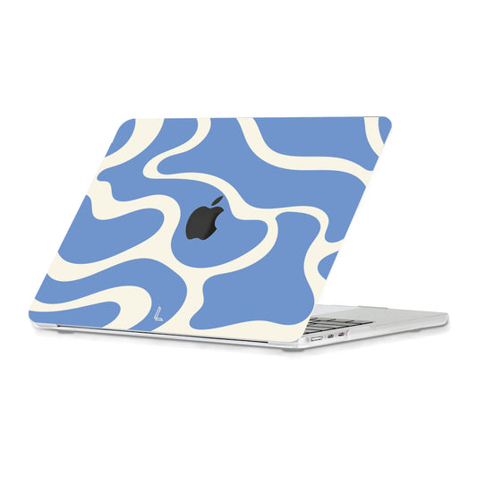 MacBook Hardshell hoes - Blue Mirage