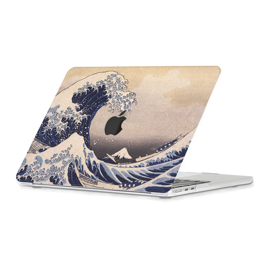 MacBook Hardshell hoes - Hokusai's Great Wave