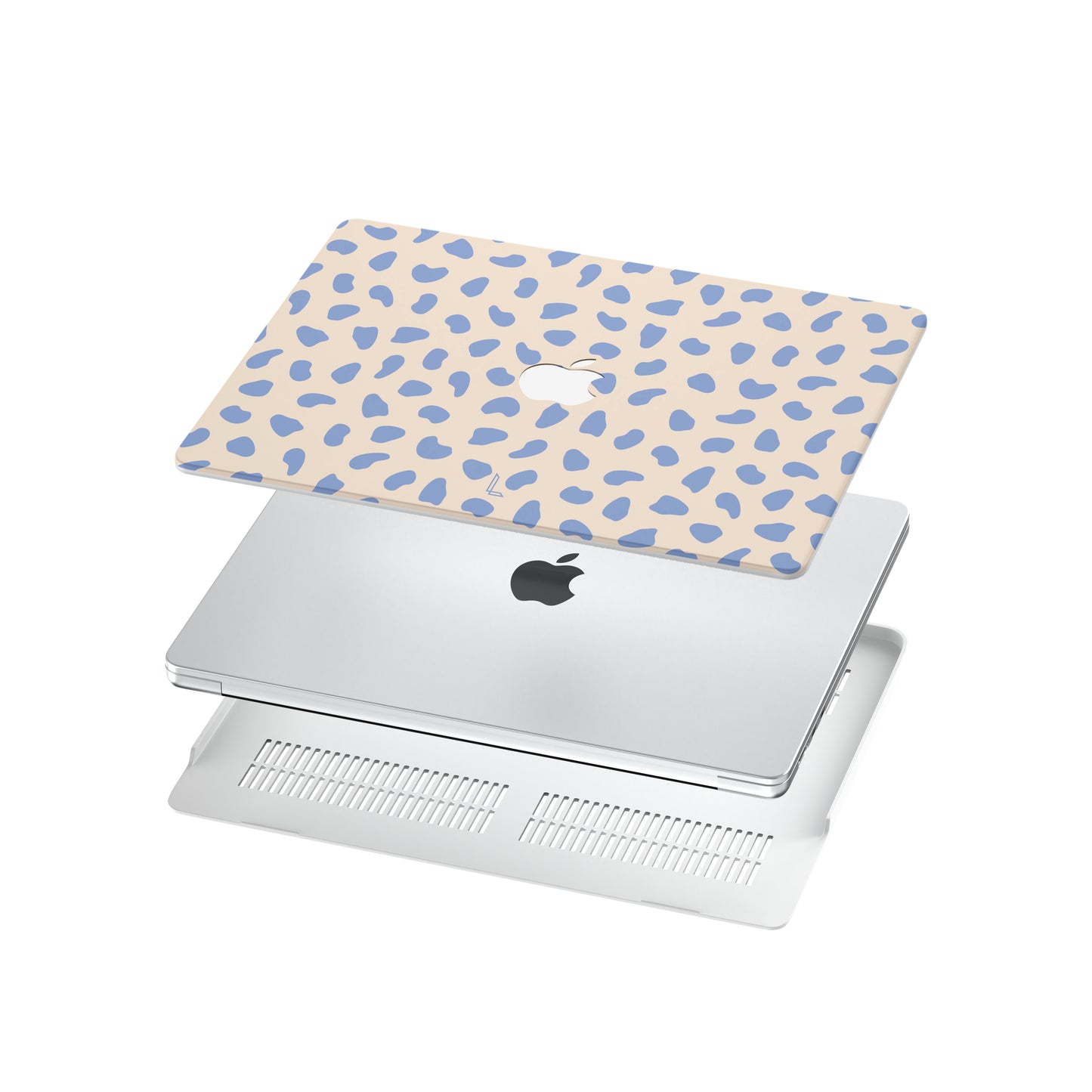 MacBook Hardshell hoes - Azure Pebble