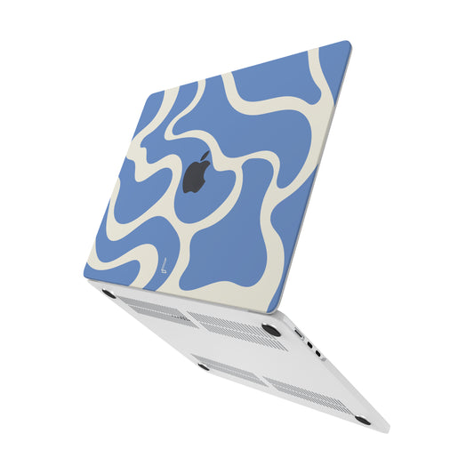 MacBook Hardshell hoes - Blue Mirage