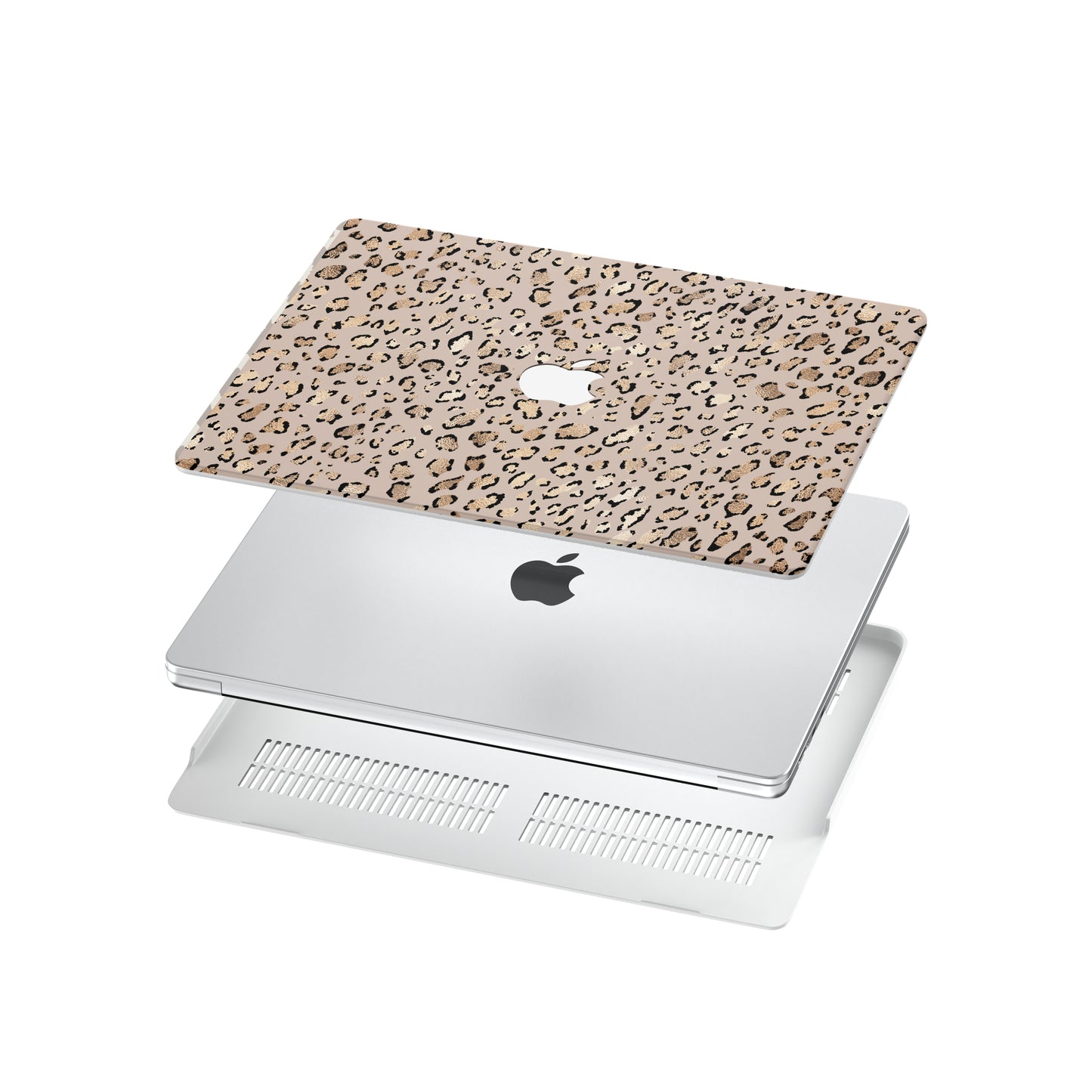 MacBook Hardshell hoes - Leopard Rose