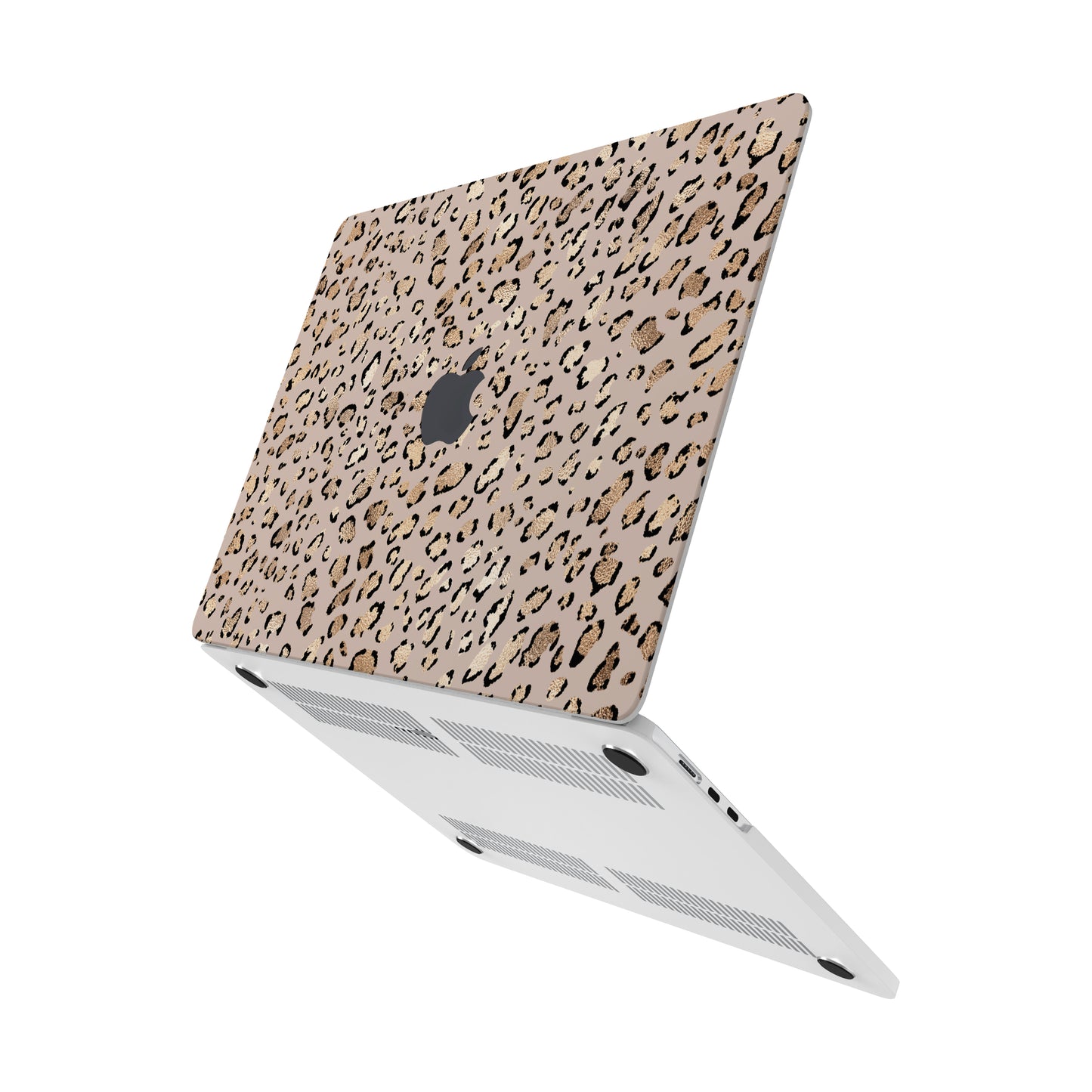 MacBook Hardshell hoes - Leopard Rose