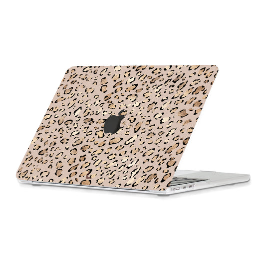 MacBook Hardshell hoes - Leopard Rose