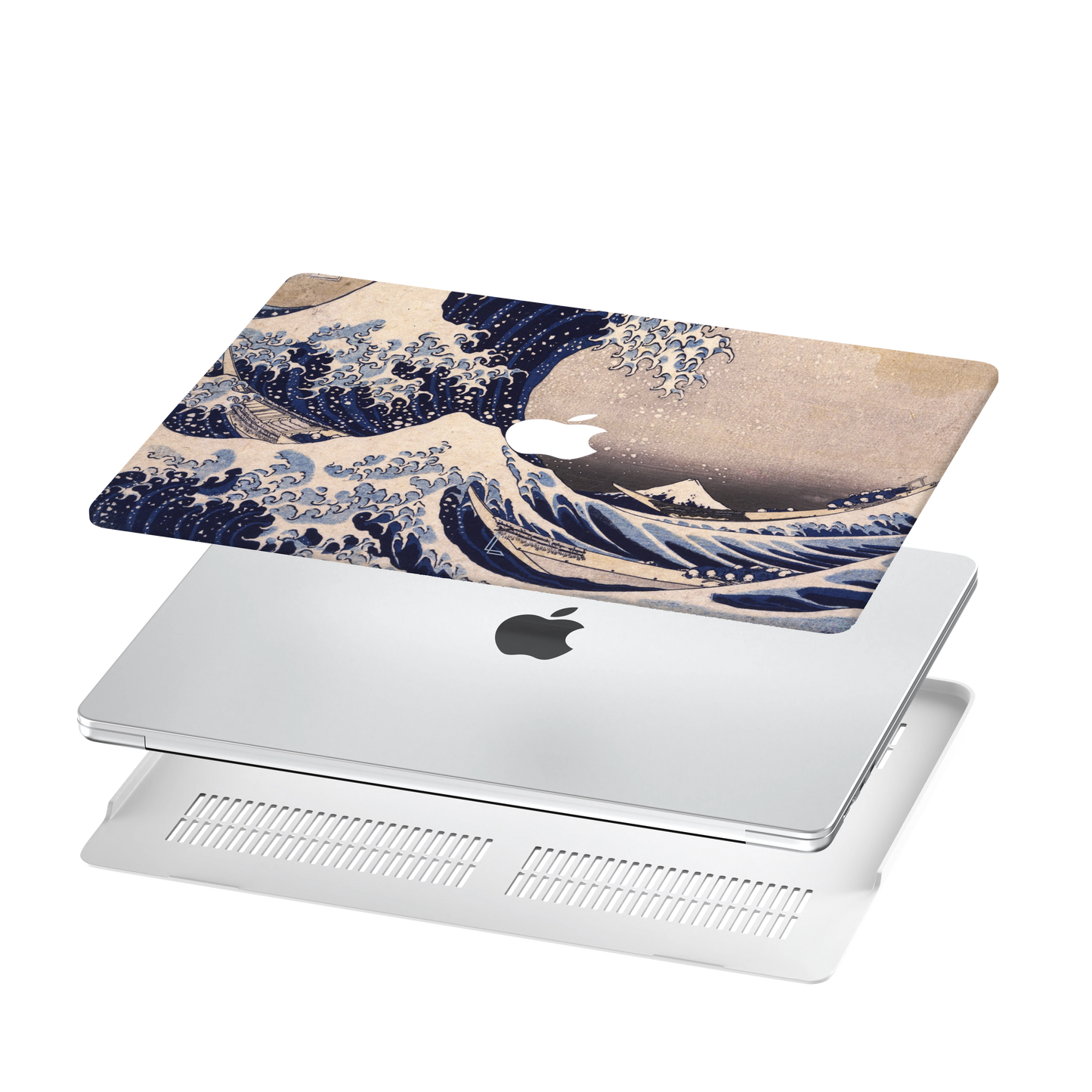MacBook Hardshell hoes - Hokusai's Great Wave