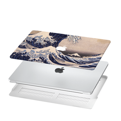 MacBook Hardshell hoes - Hokusai's Great Wave
