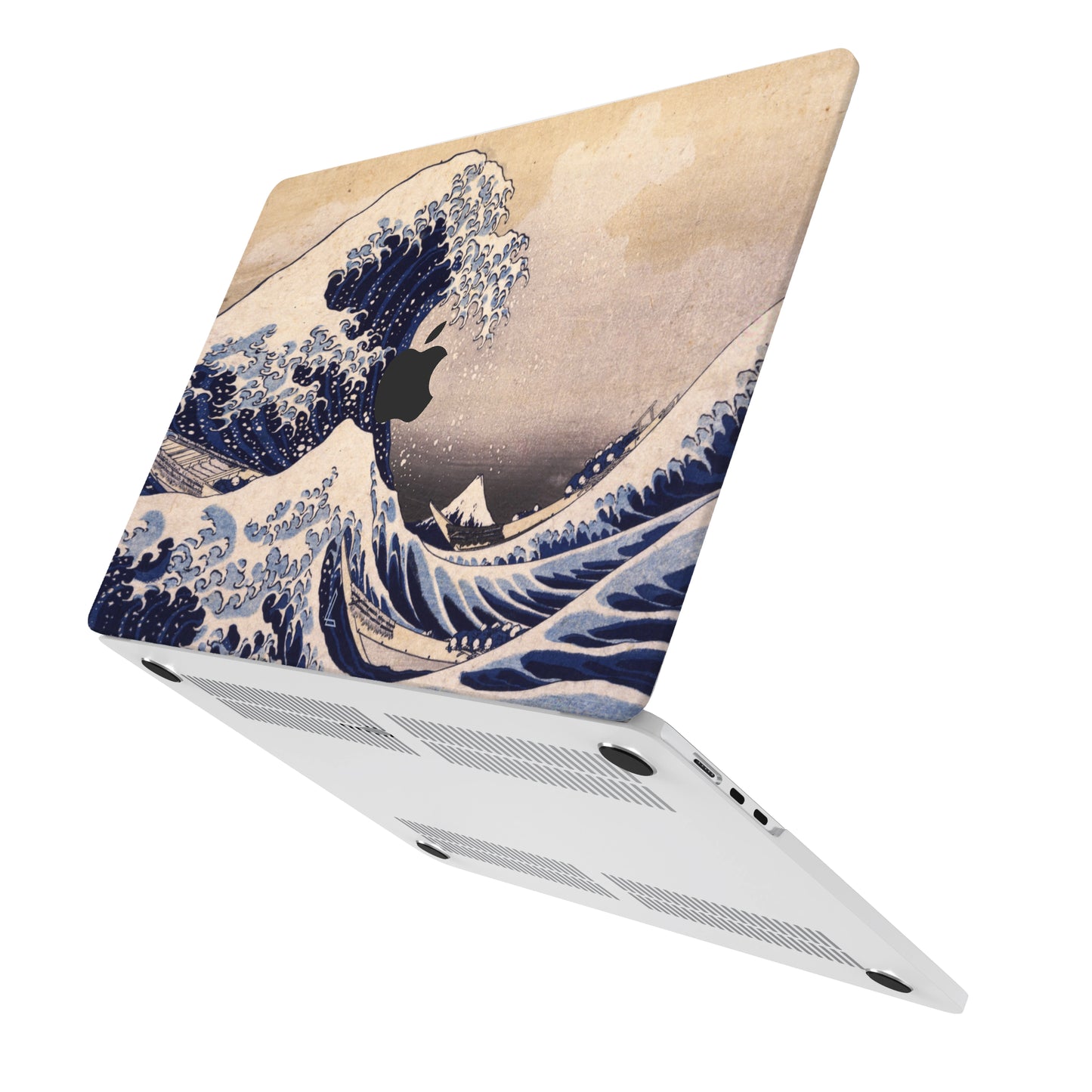 MacBook Hardshell hoes - Hokusai's Great Wave