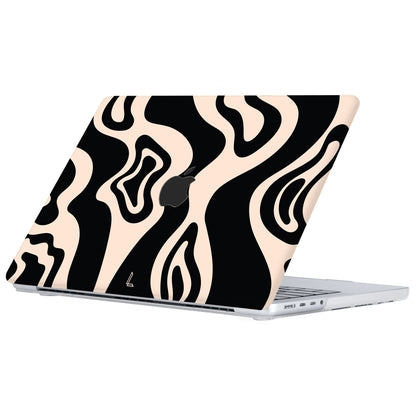 MacBook Hardshell hoes - Vanilla Swirl