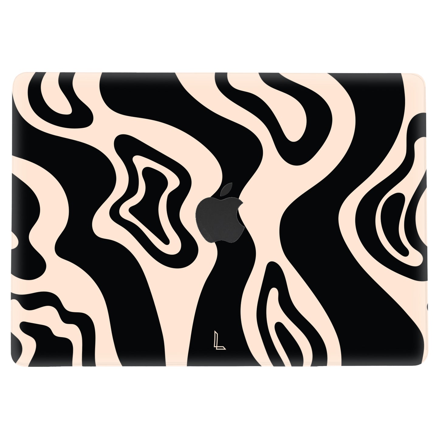 MacBook Hardshell hoes - Vanilla Swirl