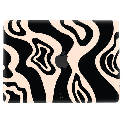 MacBook Hardshell hoes - Vanilla Swirl