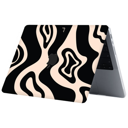 MacBook Hardshell hoes - Vanilla Swirl