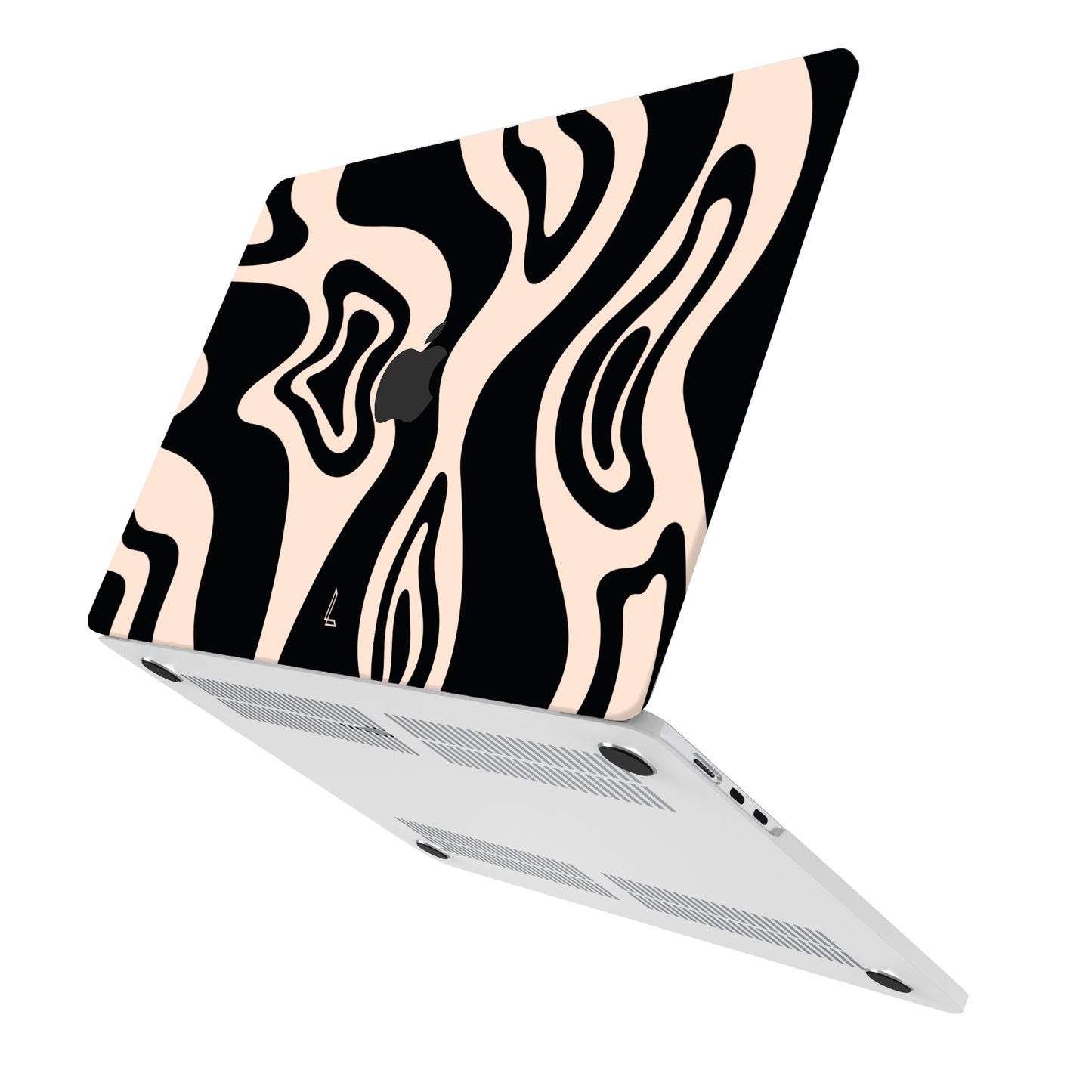 MacBook Hardshell hoes - Vanilla Swirl
